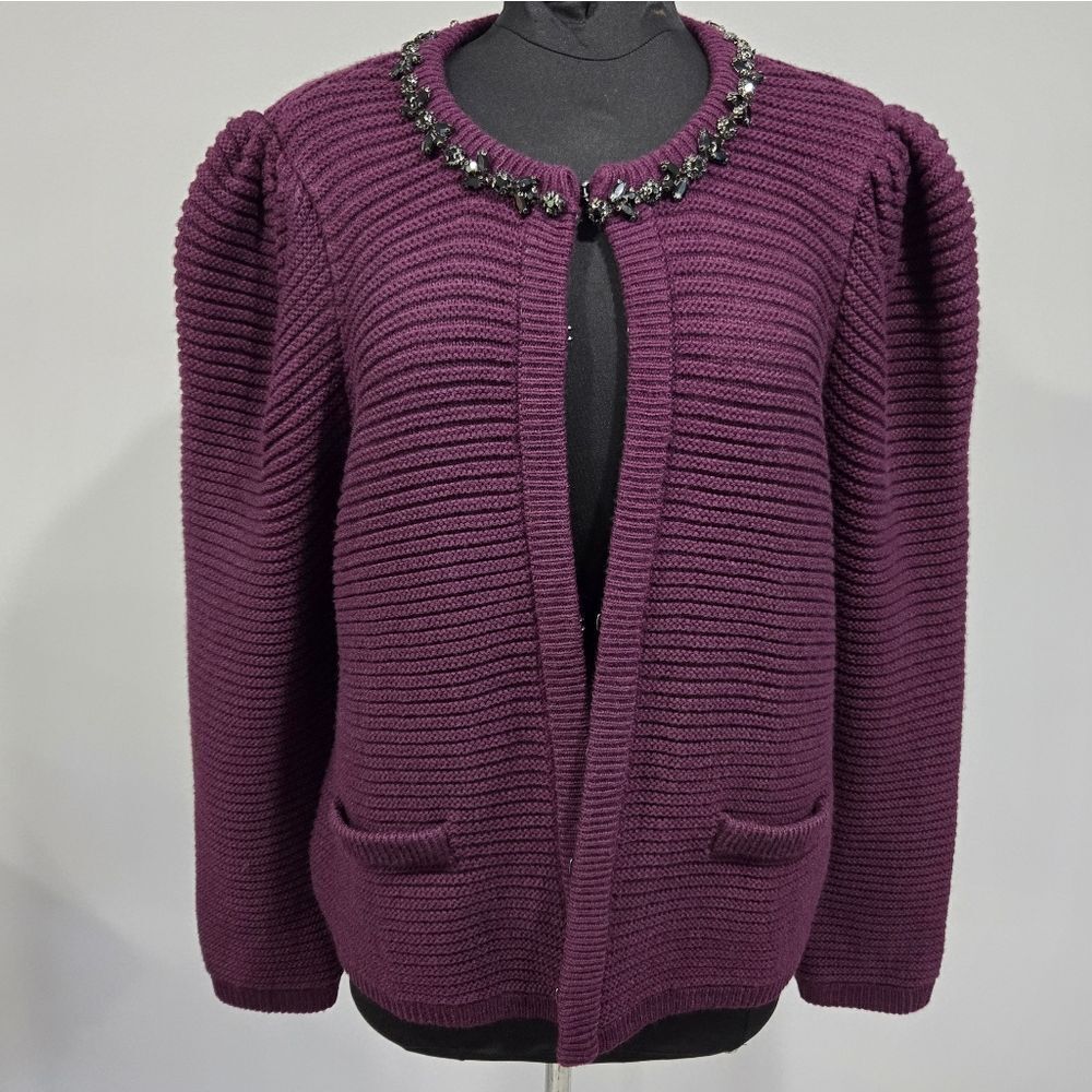 🐢 Express Vintage Burgundy Sweater Size XL